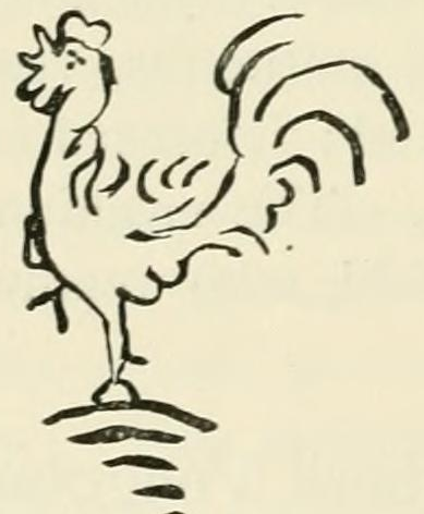 The A chanticleer proclaiming the dawn mark as engraved in Chaffers 1891, page 258