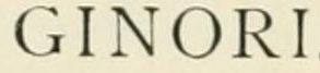 The GINORI mark as engraved in Chaffers 1891, page 428