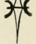 The Crossed device with a stem mark as engraved in Chaffers 1891, page 520