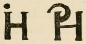 The H, and PH in monogram mark as engraved in Chaffers 1891, page 543