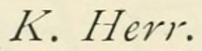 The K. Herr mark as engraved in Chaffers 1891, page 476