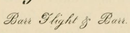 The Barr Flight & Barr mark as engraved in Chaffers 1891, page 723